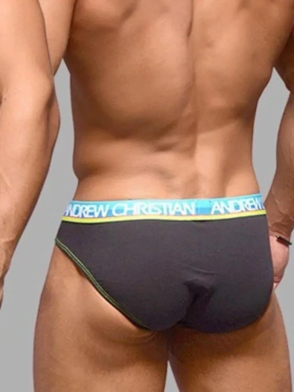 Andrew Christian Vintage Briefs Size Small Black NEW